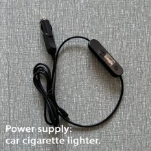 車用電熱毯 適合冬季車載電熱毯 汽車電熱毯 汽車冬季毛絨毯 帶定時、溫控、過熱保護等功能 - 白黑 - 查看 6