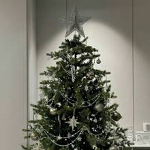 1pc Shiny Exploding Star Decor For Various Festivals, Birthday Parties, Garden Decoration - White - View 7