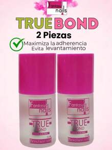2 Piezas Primer Adherente True Bond Fantasy Nails - transparente - Ver 1
