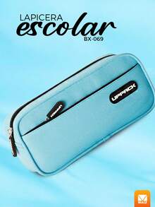 Pencil Case Comfortable Design Waterproof And Multifunctional - Black - View 3