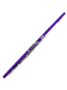 Một bộ Của 16-Lỗ Đóng  Lỗ Ống sáo , Trắng Mạ đồng Nickel Có màu sắc Ống sáo Bộ dụng cụ ( Bao gồm : Làm sạch Dán , Vải làm sạch , Mini Cái vặn vít , Da Loại vỏ ) , Nhiều Màu sắc sẵn có , Thích hợp Đối với Trẻ em Trường học Ban nhạc Sinh viên , Lý tưởng Qủa tặng Đối với - Màu tím - Xem 6