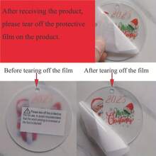 1pc Red  Christmas Ornaments Remembrance Gifts For Loss Of Dad Memorial Christmas Ornament Decor Xmas Memorial Gifts For Christmas Tree Decorations Remebrance Gifts For Dad Sympathy Gift For Dad Memorial Ornament For Dad - White - View 8