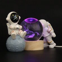 1入60mm巨蟹座水晶球附彩色木基座,十二星座禮物適合家居裝飾,節慶、生日、情人節、萬聖節和聖誕節 - 巨蟹座和彩光木底座 - 查看 9