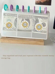 1pc 52 Week Money Saving Challenge Notebook, Decorative Storage, Photo Album For Teenagers, Back To School Gift, Reward Birthday - Multicolor - View 9