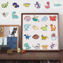 xiqixin 100 Sheets Dinosaur Stickers - Multicolor - View 4