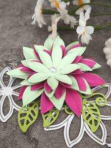 Flower Shaped Die Cutting Mold For Handmade Diy Craft - Silver - View 7