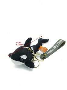 1pc 4.72 Inch/12cm Cute Black & White Orca Pendant, Gift For Kids/adult - Black and White - View 4