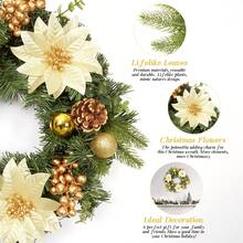 Christmas Wreaths & Garlands - Gold - View 3
