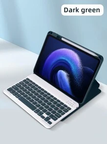 Vỏ bàn phím DANYCASE tương thích với Mipad 6 Mipad 6 Pro 11 inch có thể xoay 360° Vỏ bàn phím thông minh + Bàn phím 10 inch - Màu xanh lá cây đậm - Xem 12
