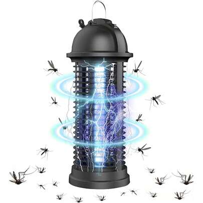 Lámpara mata mosquitos eléctricos, Bug Zapper con interruptor, insecticida con luz ultravioleta, lámpara para matar mosquitos, insectos, atrapamoscas,control de plagas,trampas repelentes para el hogar