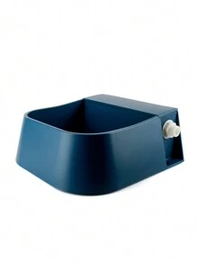 帶浮動閥的自動寵物飲水器，適用於狗和貓 - 藍色 - 查看 6