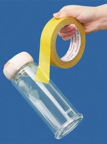 Double Sided Yellow Cloth Tape - Yellow - View 7