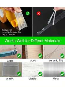 Double Sided Yellow Cloth Tape - Yellow - View 2