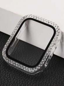 1 Miếng Bảo vệ màn hình Loại vỏ Với Giường đôi tiêu chuẩn Kim cương Và Ly Người bảo vệ Phim ảnh Tương thích với Apple Watch - Nhiều màu - Xem 1