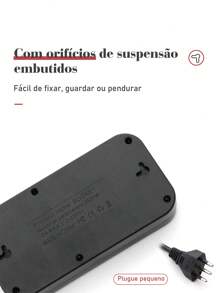 Electrical Sockets & Plugs Adaptors - 黑色 - 查看 7