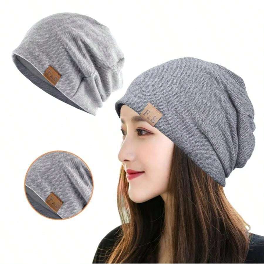 Gorro casual de hombre - Gris Claro - Ver 1