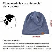Gorro casual de hombre - Gris Claro - Ver 7