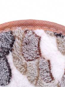 1入暖色冬季馬桶座墊,馬桶坐墊,可洗式珊瑚絨柔軟馬桶墊,通用馬桶墊,厠所墊,馬桶用品,家居必備 - 咖啡棕 - 查看 5