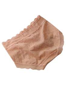 3pcs/Set M-XL Women Sexy Lace Panties, Thin Briefs, Mid-Waist Underwear - Multicolor - View 2