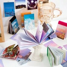 Cloudy Sky Soft Glow Sticker - Black - View 4