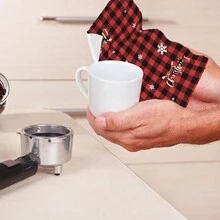 2PCS Christmas Kitchen Towels Sets of 2 Christmas Hand Towels Bathroom Christmas Dish Towels Microfiber Tea Dishcloths Christmas Decor Winter Black Buffalo Plaid Xmas Housewarming Hostess Gifts - Multicolor - View 5