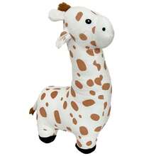 1pc Children's Giraffe Plush Toy, Nordic Style Cartoon Giraffe Stuffed Animal For Naptime And Daily Use - Brown - View 3