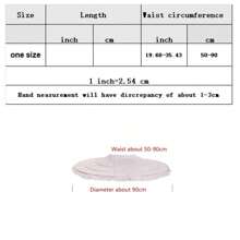 女士芭蕾舞蹈裙子蓬蓬裙,頂撑框罩裙,束褶裙,迷你蓬裙 - 白色 - 查看 6