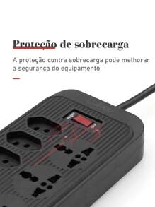 Electrical Sockets & Plugs Adaptors - 黑色 - 查看 4