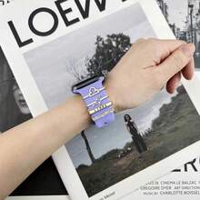 4pcs/Set Zinc Alloy Libra Constellation Series Watch Band Charm Compatible With Apple Watch 38/40/41/42/44/45mm As A Gift For Students Returning To School - Gold - View 3