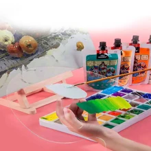 1 bảng màu Acrylic trong suốt cực kỳ hấp dẫn - trắng - Xem 2