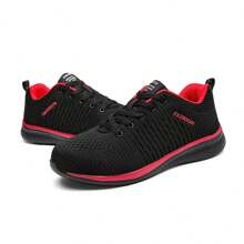 男士鋼頭工作安全鞋,防滑防刺穿工業建築靴