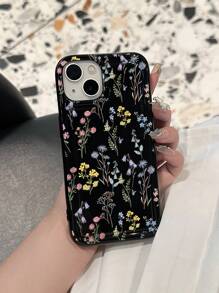 1 个花卉印花手机壳，兼容 和 Galaxy 智能手机型号，包括 13、15、16 Pro Max、16、14 和 Galaxy 手机 - 彩色 - 查看 2