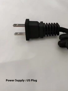 1pc 180° Rotatable Handheld Mini Electric Iron With Us Plug, Quick Heat-up, Lightweight And Portable, Suitable For Daily Household, Dorm, Travel, Work, Business Trip, Clothes Wrinkle Removing (note: All Products Will Be Sprayed With Water During Factory Inspection. When You Receive The Product, There May Be A Small Amount Of Water Inside, Which Is Normal.) - White - View 7