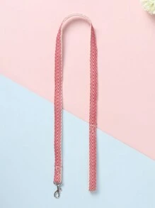 1 Miếng Mẫu sọc Dây xích vật nuôi Thích hợp Đối với Chó nhỏ Và Mèo Đến Sử dụng Ngoài trời - Đỏ - Xem 6