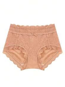 3pcs/Set M-XL Women Sexy Lace Panties, Thin Briefs, Mid-Waist Underwear - Multicolor - View 3