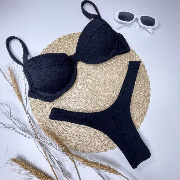 Conjunto Ibiza Top Meia Taça + Calcinha Asa Delta