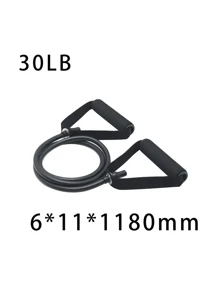 1 pezzo Fascia elastica nera per sport, fitness, yoga, Pilates
