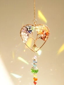 水晶遮陽掛墜,適用於聖誕節花園裝飾