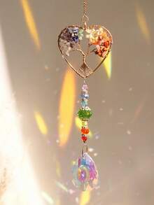 水晶遮陽掛墜,適用於聖誕節花園裝飾