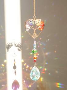 水晶遮陽掛墜,適用於聖誕節花園裝飾