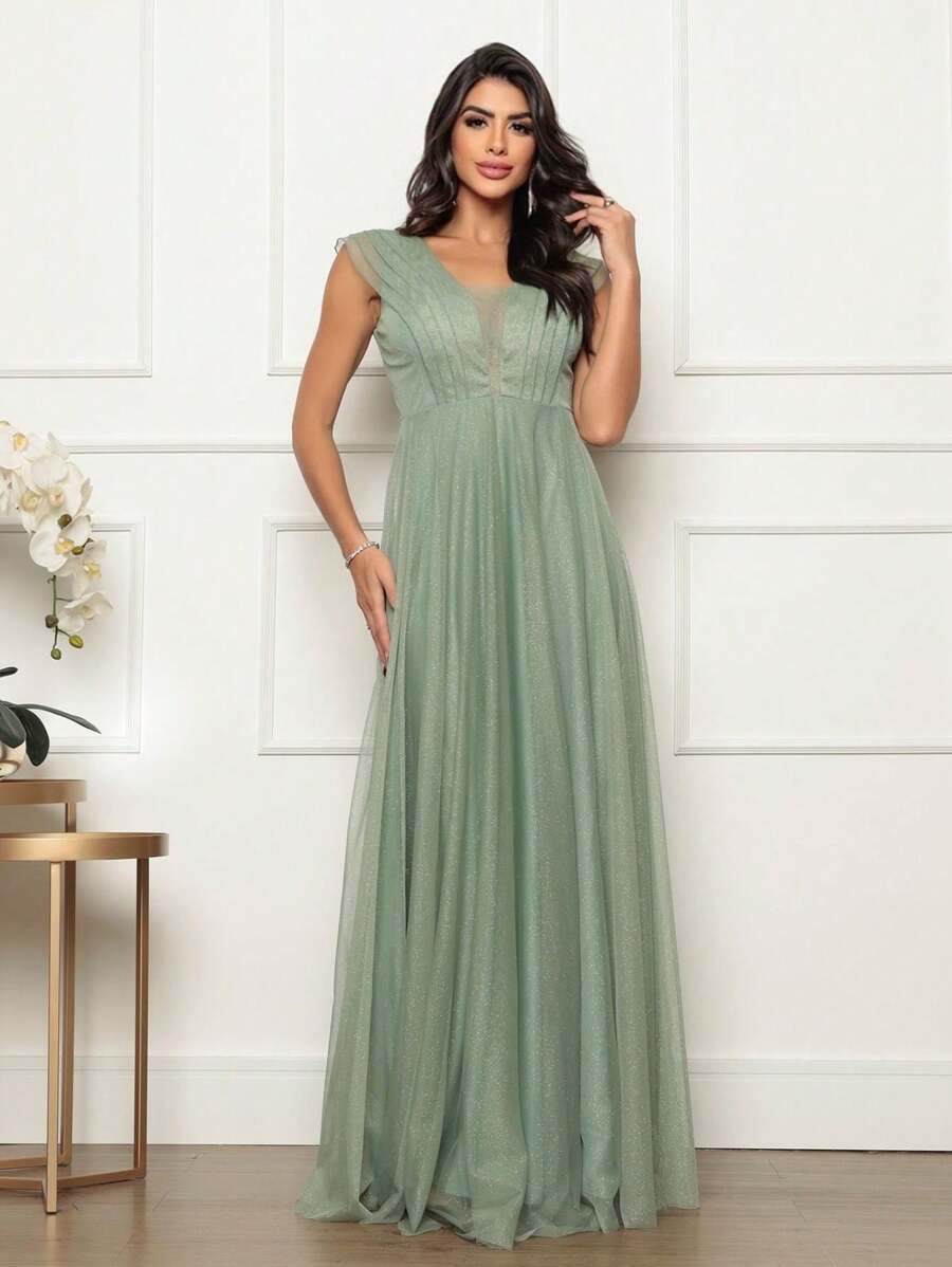 Grife Velasco Women Prom & Evening Dresses - 橄欖綠 - 查看 1