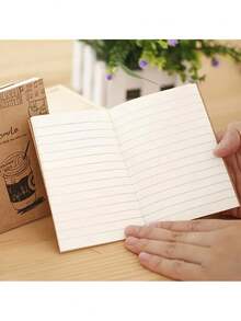 10 cái Giấy kraft Nằm ngang Quyển sổ ( 32 tờ Mỗi ) - Màu be - Xem 6