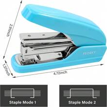 Stapler, One-Click Binding, Can Bind 20 Sheets, Easy And Effortless