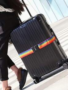 1pc băng hành lý Băng hành lý Băng du lịch Băng hành lý có thể điều chỉnh cầu vồng Băng khóa hành lý Băng khóa hành lý Dây đai 1,8 m Phụ kiện hành lý Khóa mã hành lý Băng khóa băng khóa Băng khóa hành lý - Nhiều màu - Xem 5