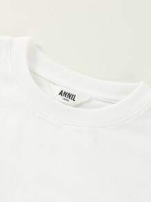 Annil Boys' Round Neck Short Sleeved Knitted Shirt, Summer Casual Fun Pocket T-Shirt