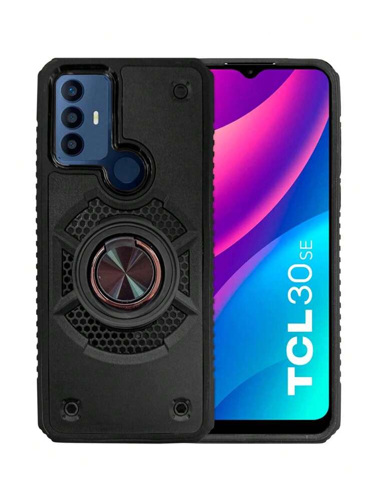 Heavy Duty Rugged Shield Case With Ring For TCL 30 SE | SHEIN USA