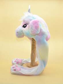 1 Stück lustiger beweglicher Luftpolster-Mütze mit Einhorn-Ohren für Wärme und Spaß am Valentinstag