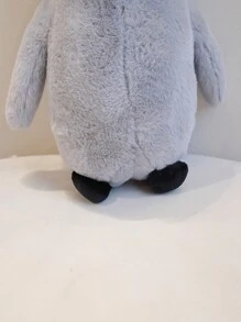 1pc Realistic Penguin Stuffed Toy Doll, Christmas Party Plush Toy Birthday Gift - Grey - View 3