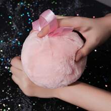 Glitter Puff Highlighter Ball Pompon Glitter For Body Highlighter Pompon Body Glitter - Pink - View 4