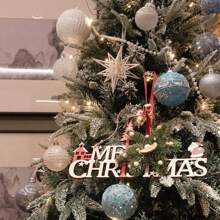 1pc Shiny Exploding Star Decor For Various Festivals, Birthday Parties, Garden Decoration - White - View 10